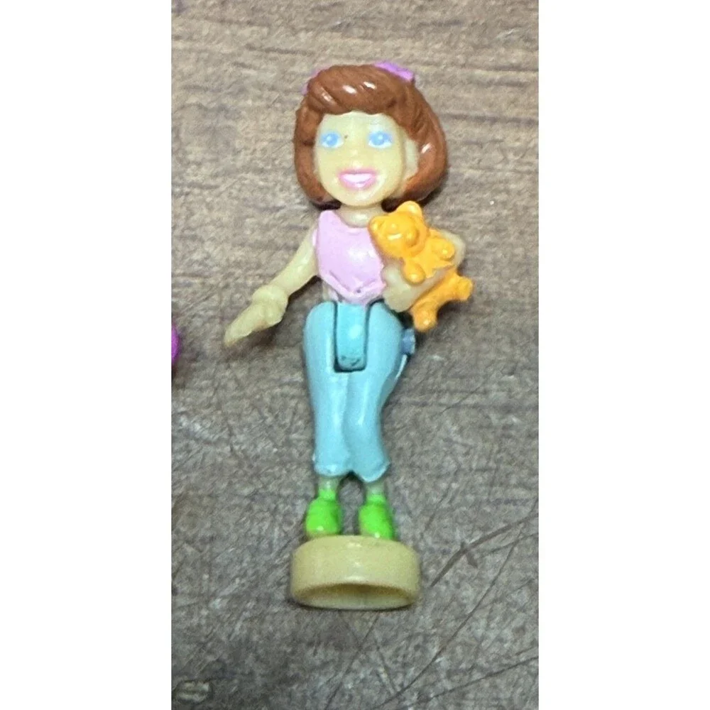 Lot Of 4 Vintage Polly Pocket Figures